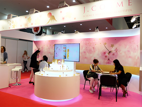 訪販・ＮＢ関連企業のＪＳＩＸ　ＪＡＰＡＮブース